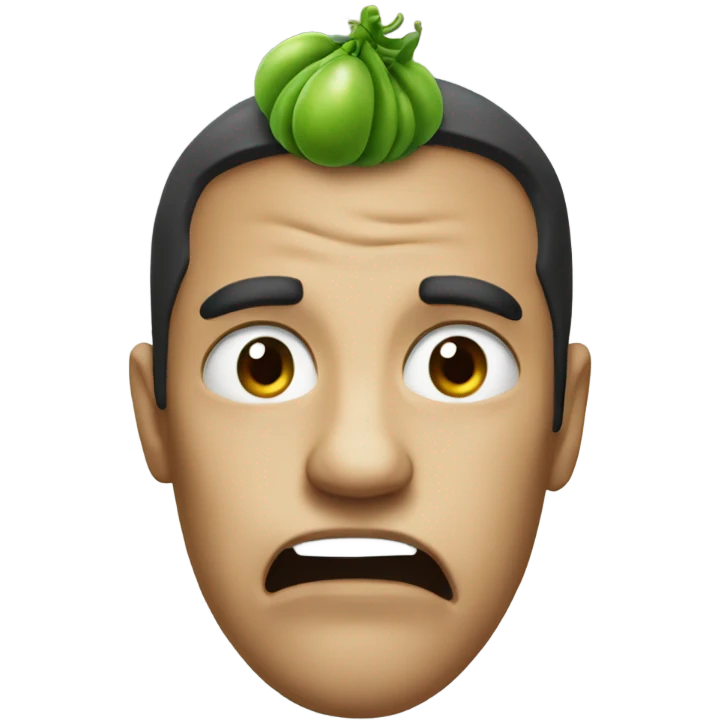 mad pea emoji