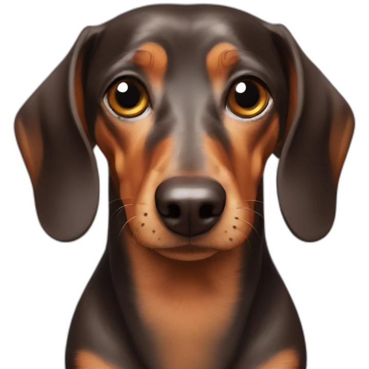Dachshund high-ware emoji