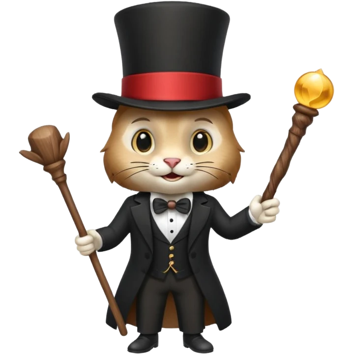 magician animal emoji