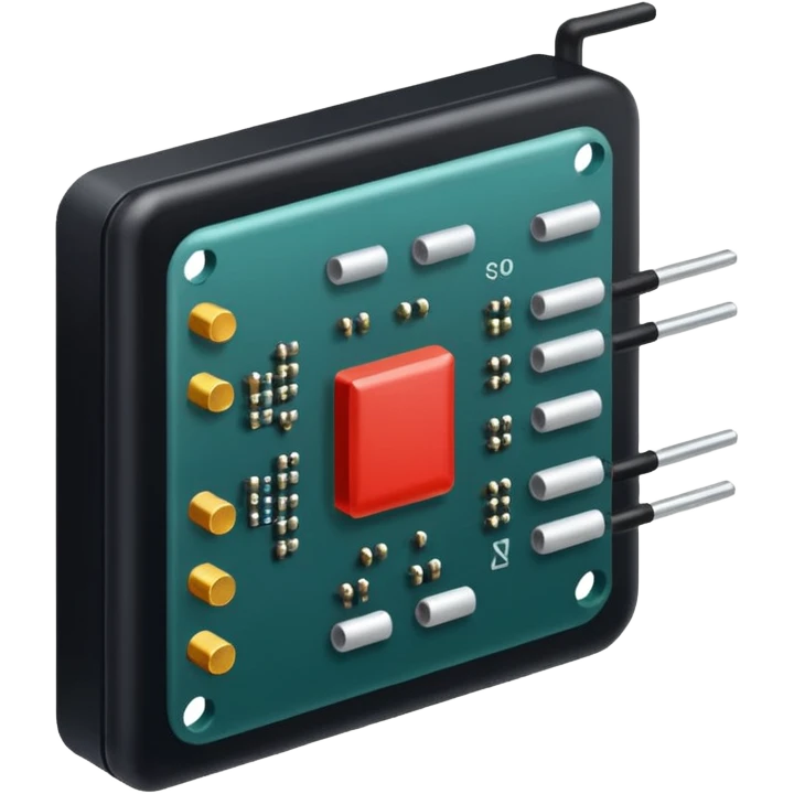 electronic transistor component emoji
