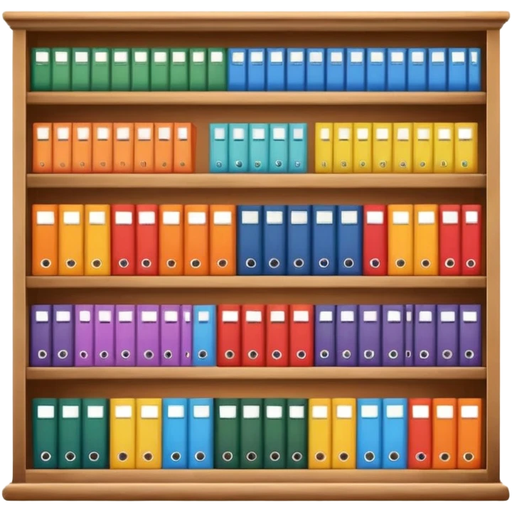 Book shelf emoji