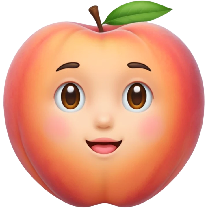Peach aesthetic  emoji