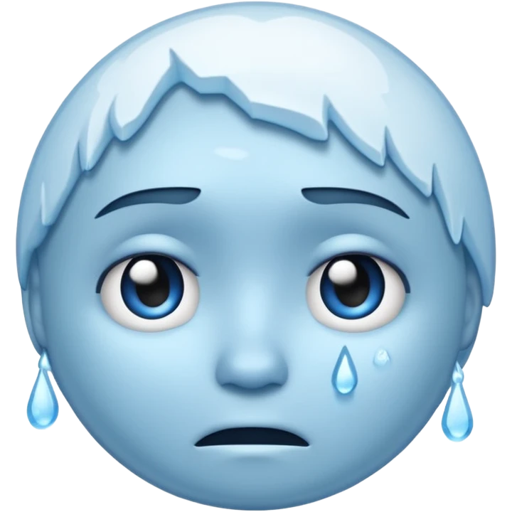  frozen distraught iOS emoji generic round emoji