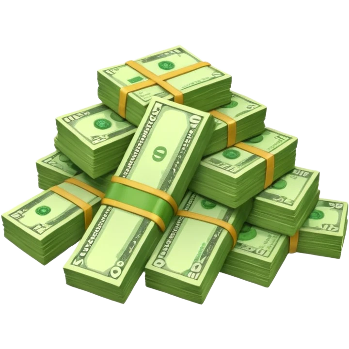 money falling emoji