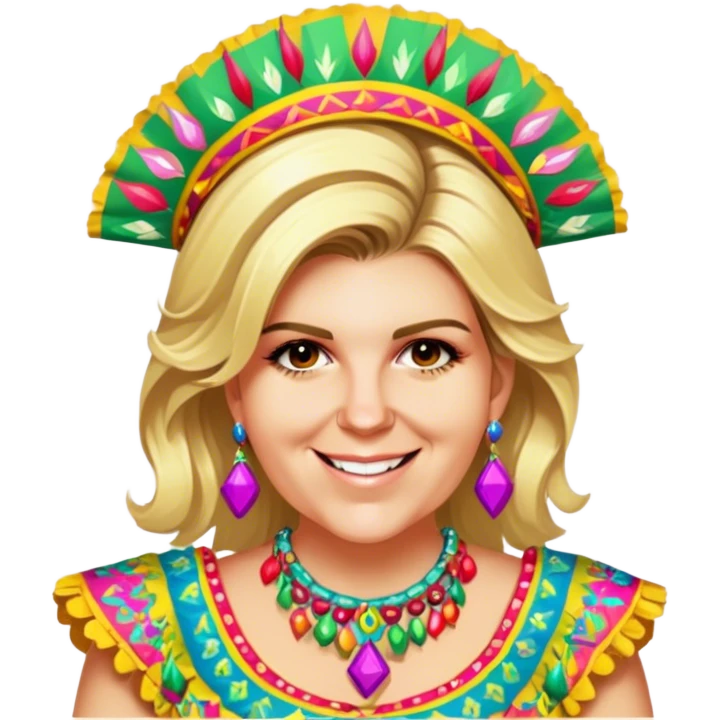Fiesta Reveler emoji