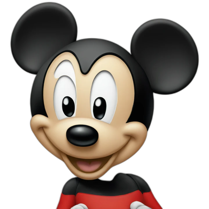 Mickey mouse emoji