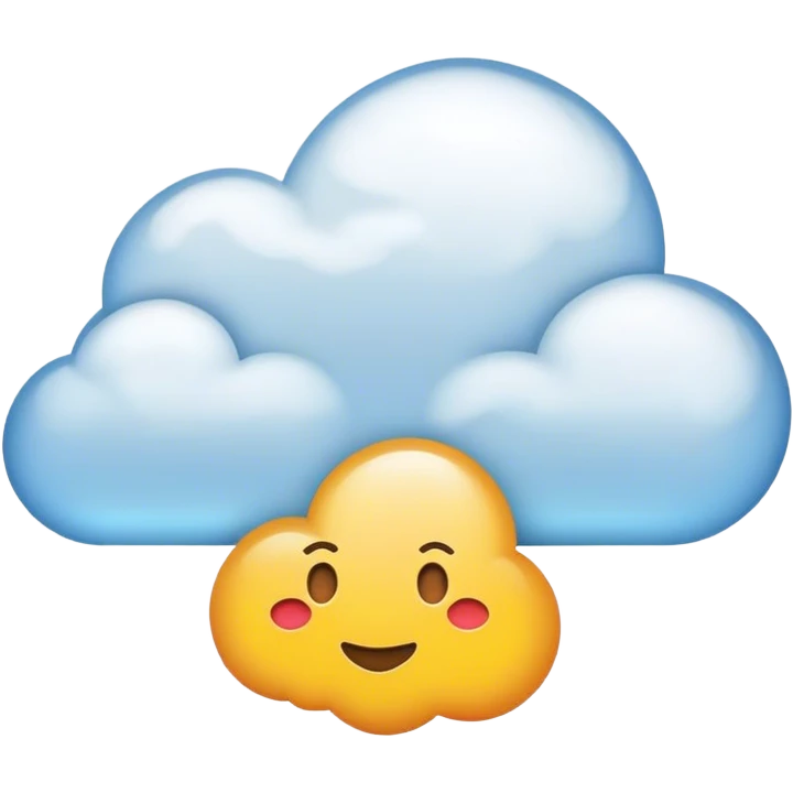 cloud computing emoji
