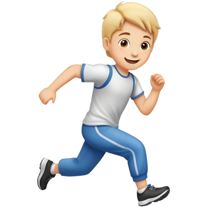 child running emoji