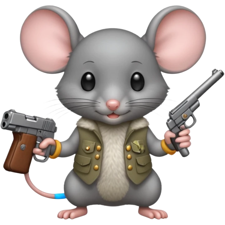 🐁🔫 emoji