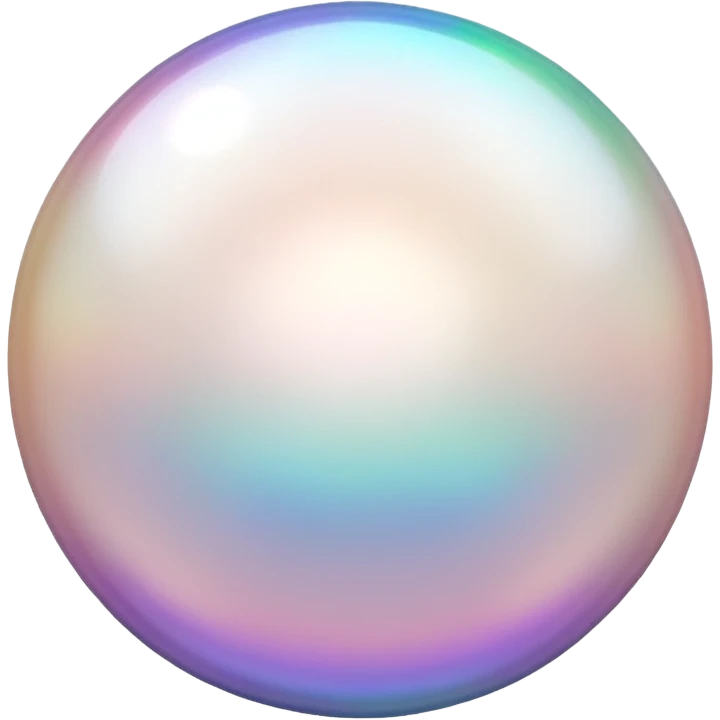 white pearl emoji