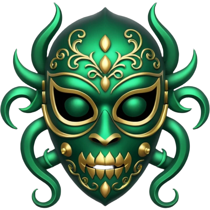 posion mask emoji