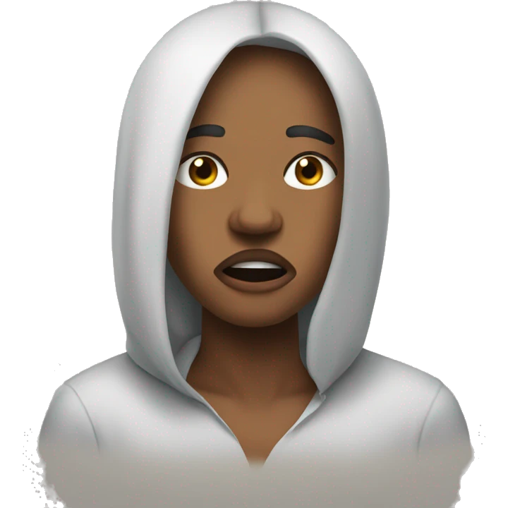 cry with slay emoji