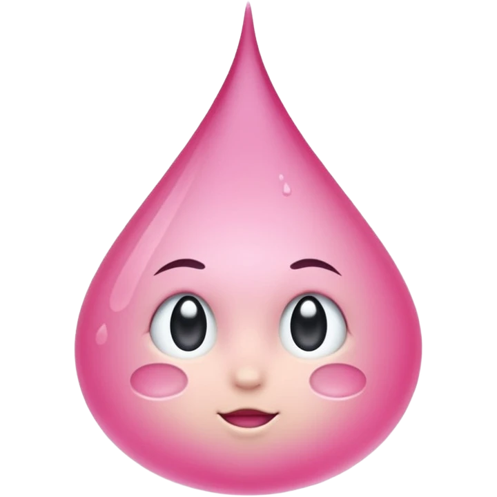 pink water emoji