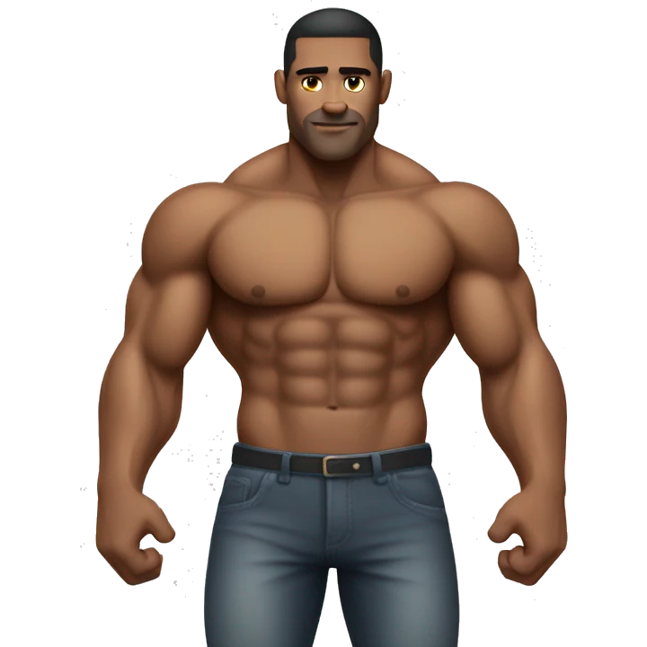 muscular man emoji