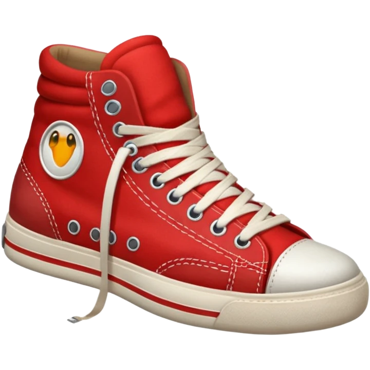Red sneakers emoji