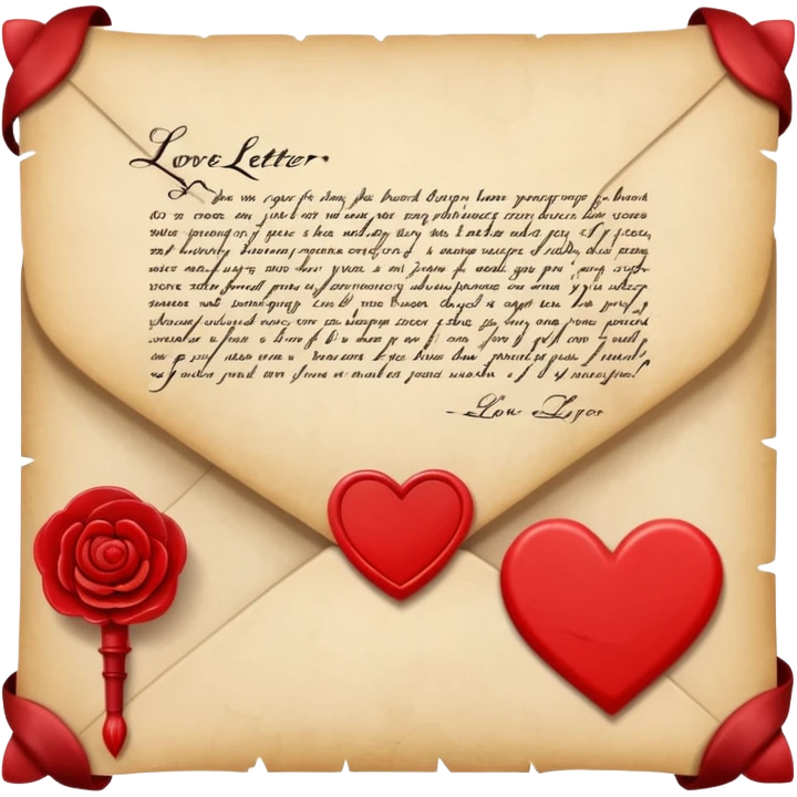 love letter emoji