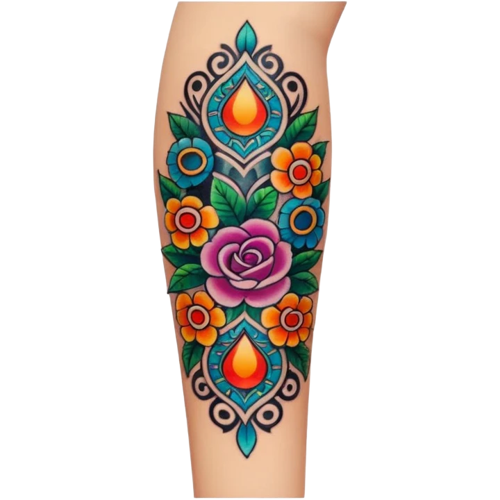 tattoo arm emoji