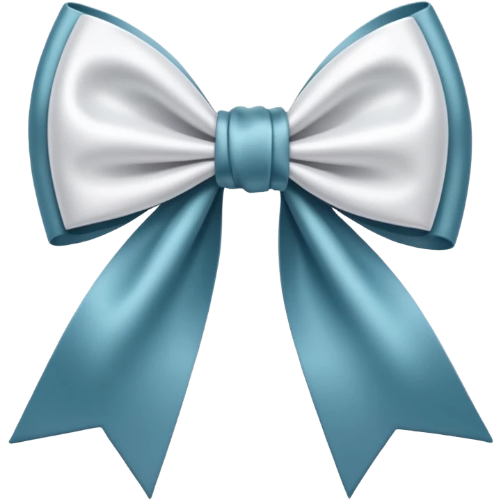 White bow emoji