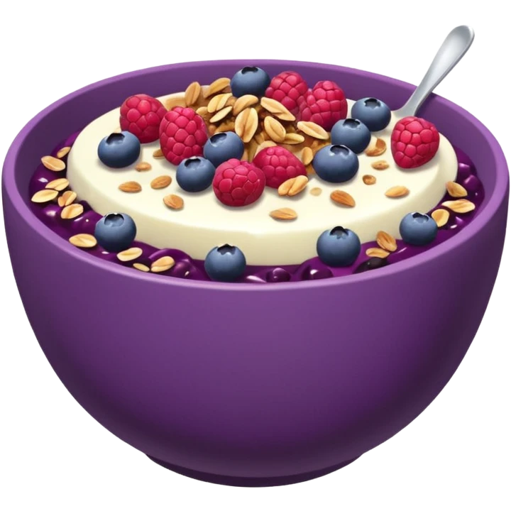 Açaí bowl emoji