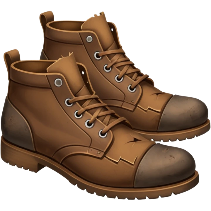 Worn torn Shoes emoji