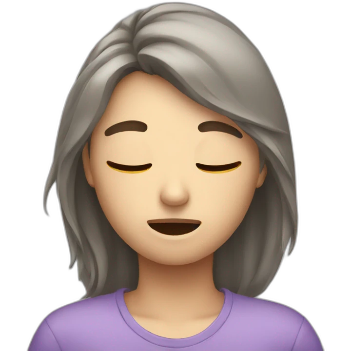 tired emoji