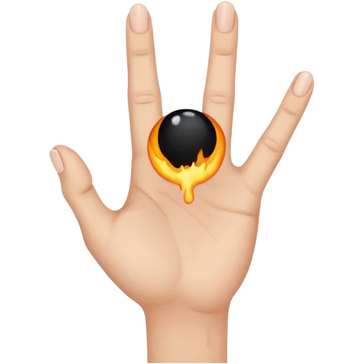 🕳️🖕 emoji