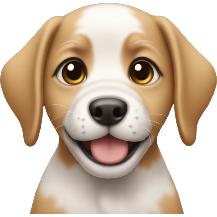puppy engaged  emoji