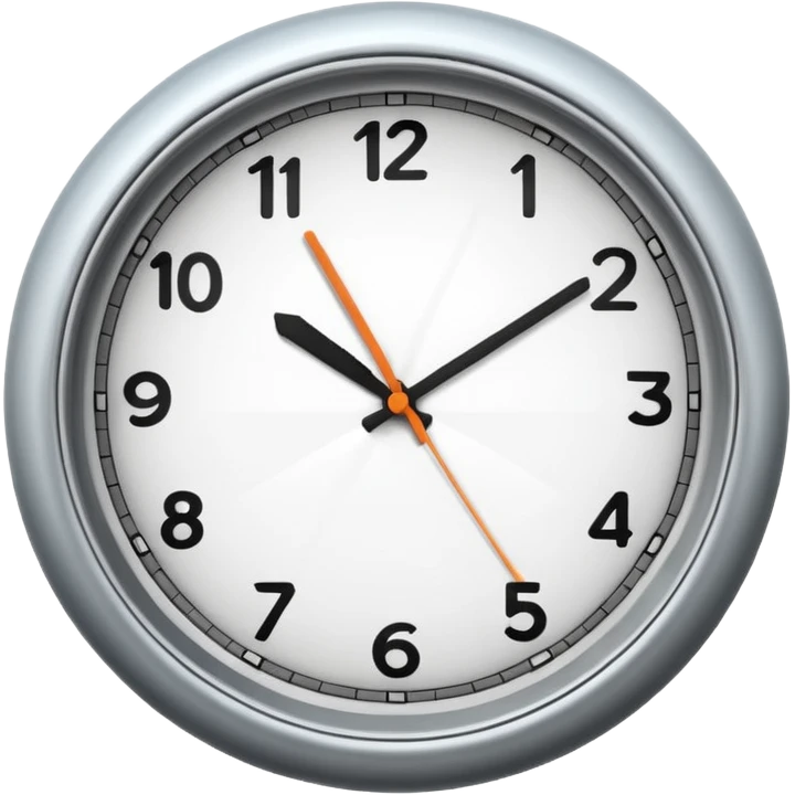 Wrap up time emoji
