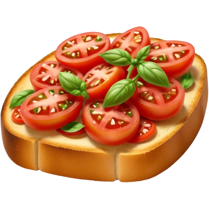 хлеб брускета emoji