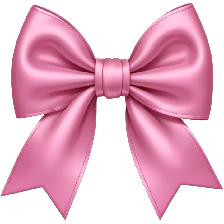 moñito rosa emoji