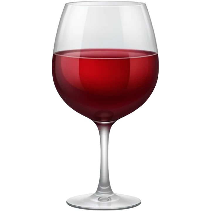 glass of red wine emoji