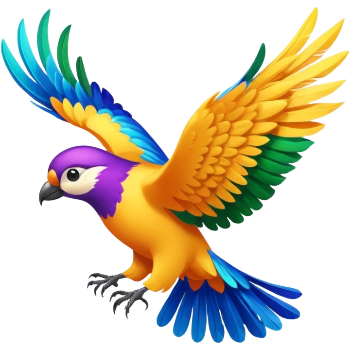 bird flying emoji