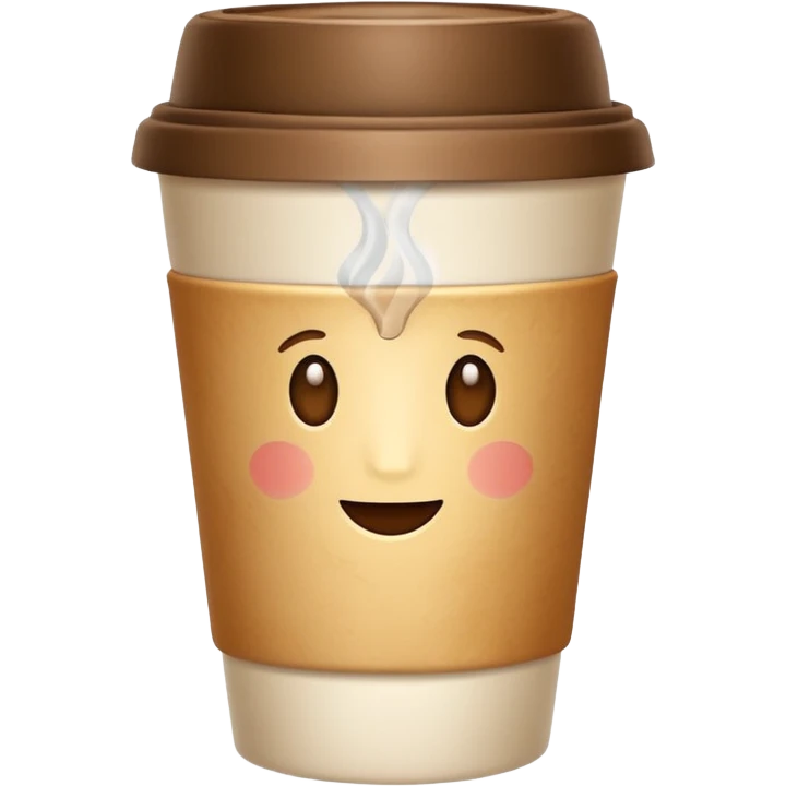 paper cup with tea emoji