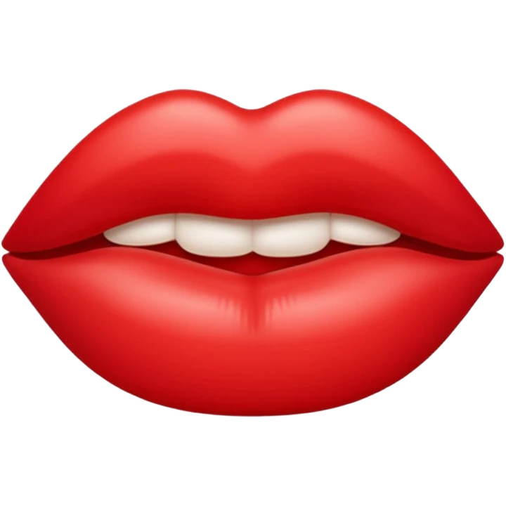 Kiss lips emoji
