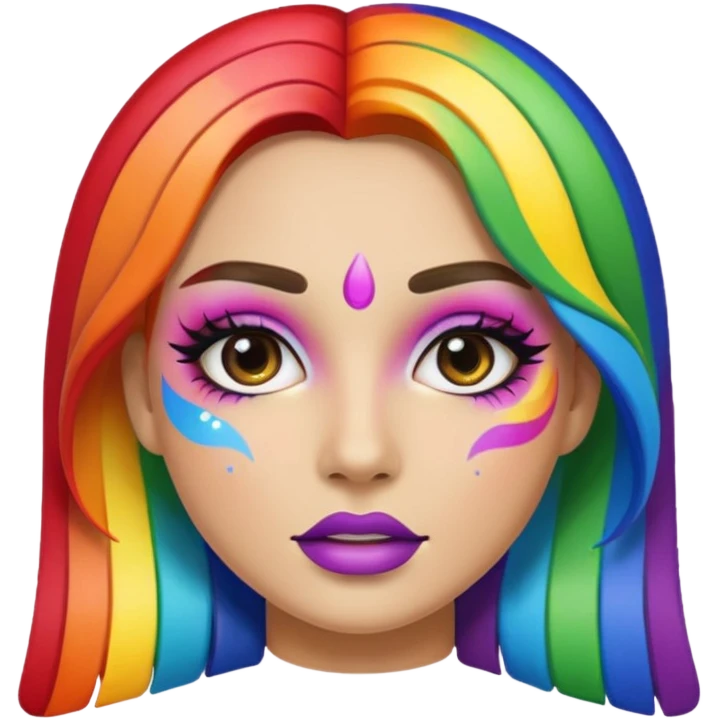 face makeup emoji