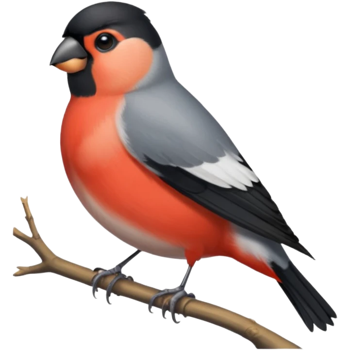 Pyrrhula pyrrhula  emoji