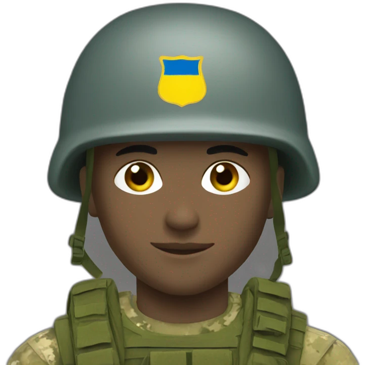 ukraine soldier emoji