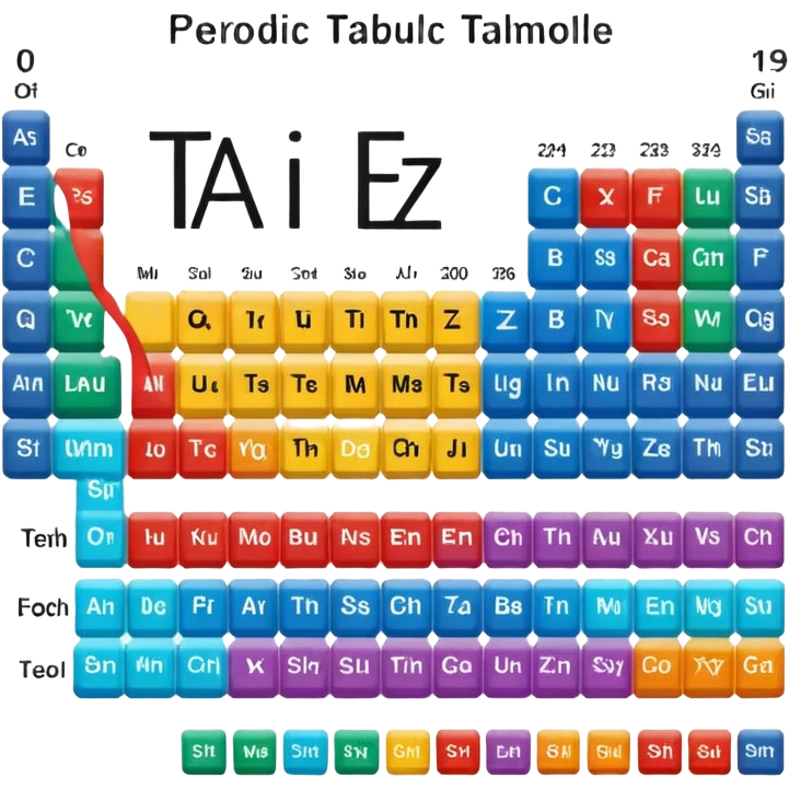 Periodic Table, single emoji