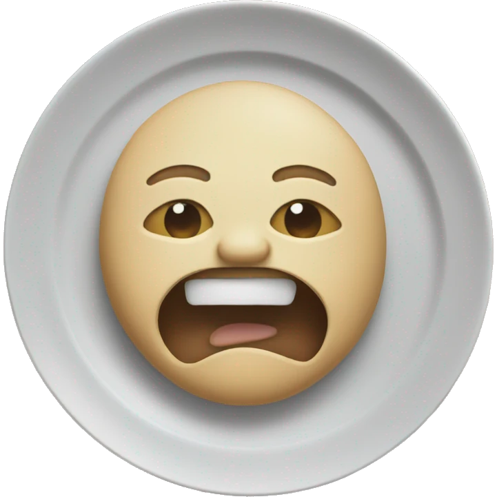 Malatang on a plate emoji