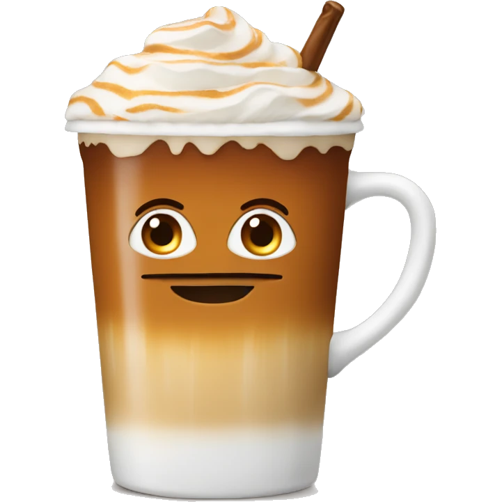 Caramel macchiato  emoji