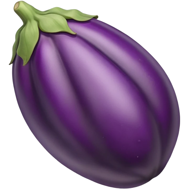 Eggplant hand emoji