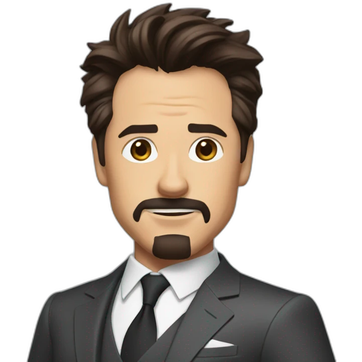Tony Stark emoji