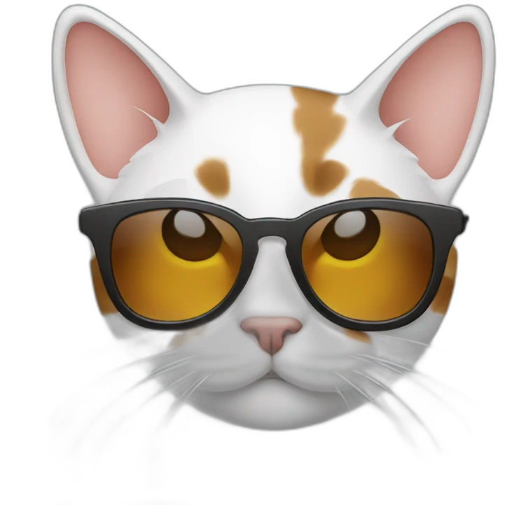 cat wearing sunglasses emoji
