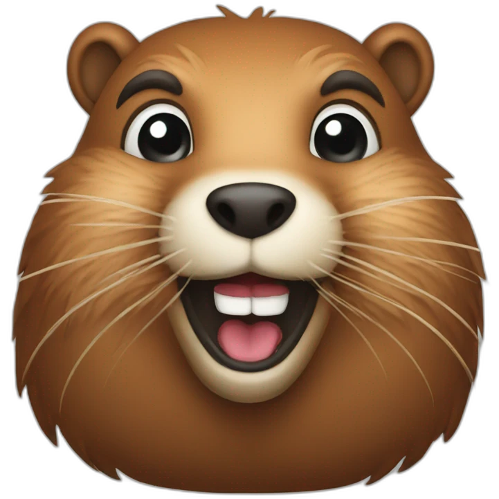 Beaver emoji