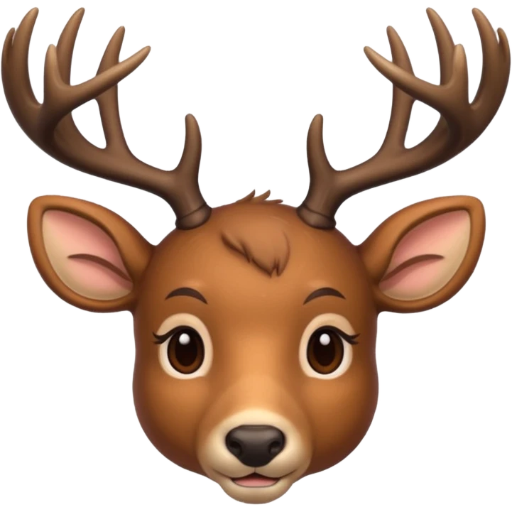 سر گوزن emoji