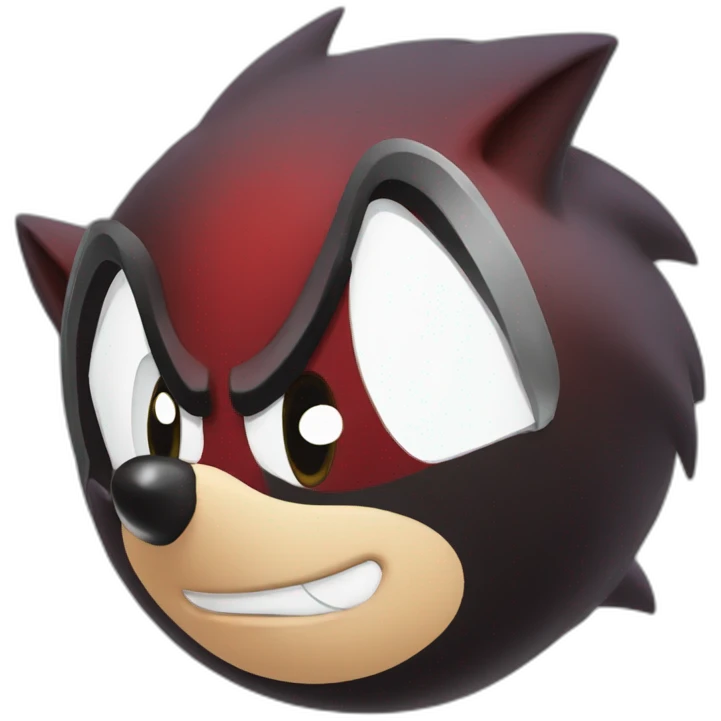 shadow the hedgehog emoji