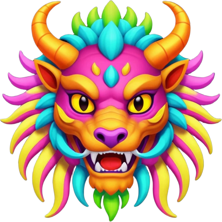 ketzalcoalt colores neon  emoji