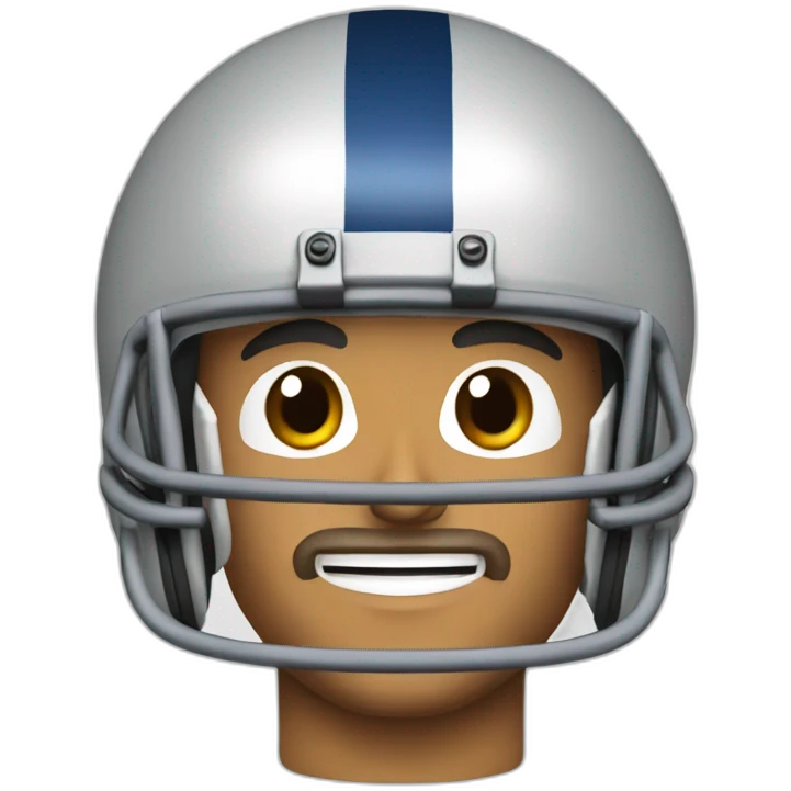 1970s quarterback emoji