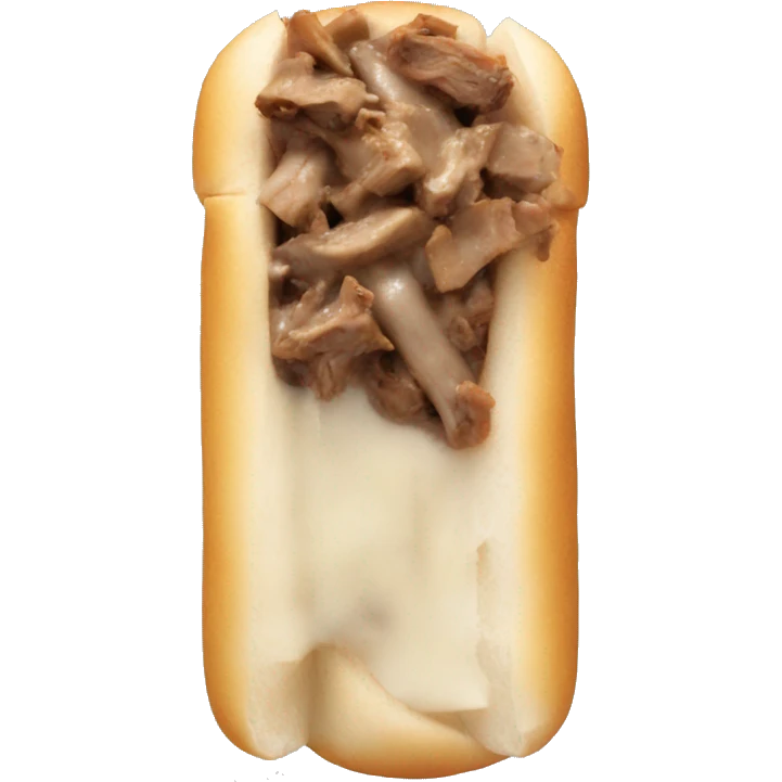Philly cheesesteak emoji