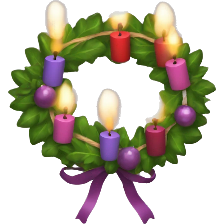 Advent Wreath emoji
